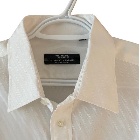 Giorgio Armani Mens Medium Dress Shirt - Picture 3 of 3